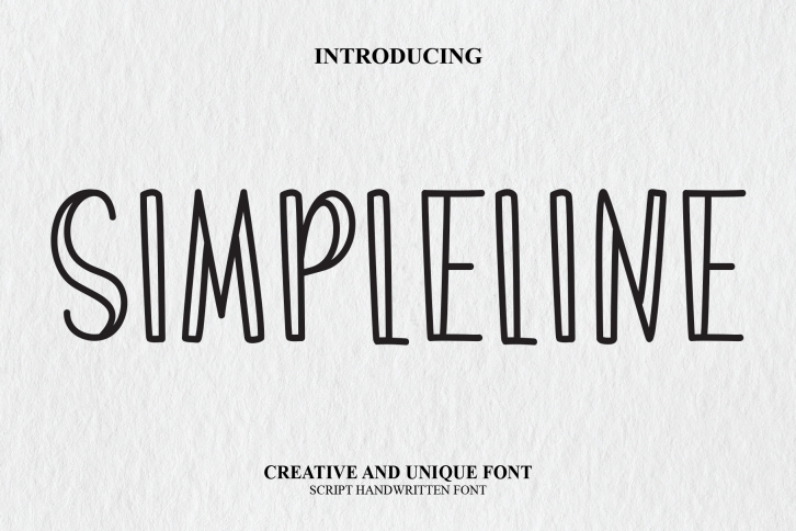 Simpleline Font Download