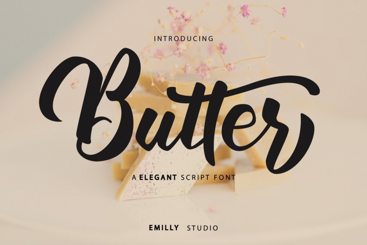 Butter font Font Download