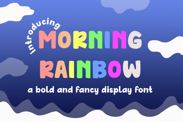 Morning Rainbow Font Download