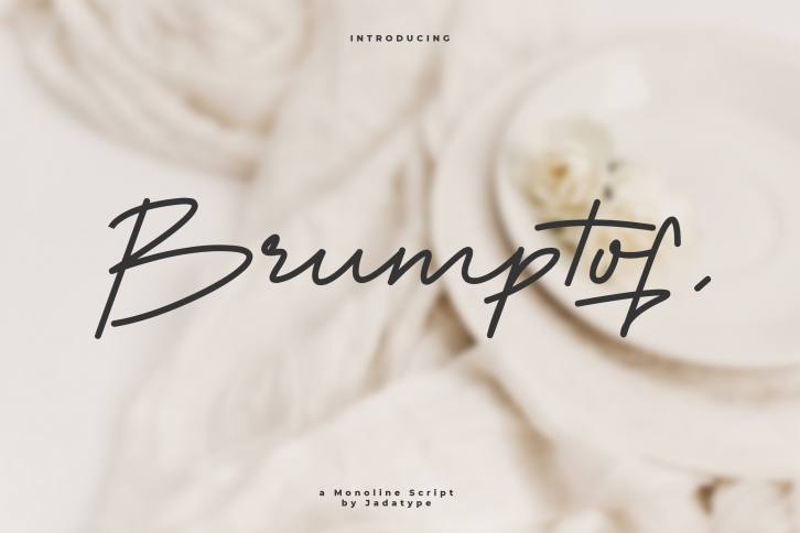 Brumptof Font Download