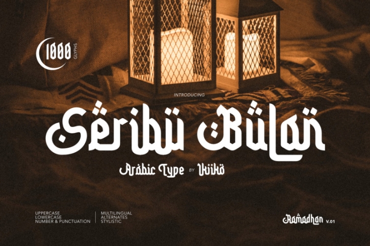 Seribu Bulan - Arabic Type Font Download