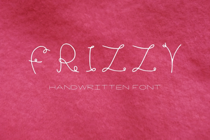 Frizzy handwritten Font Download