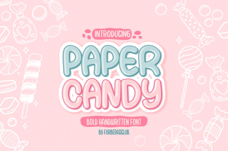 Paper Candy Font Download