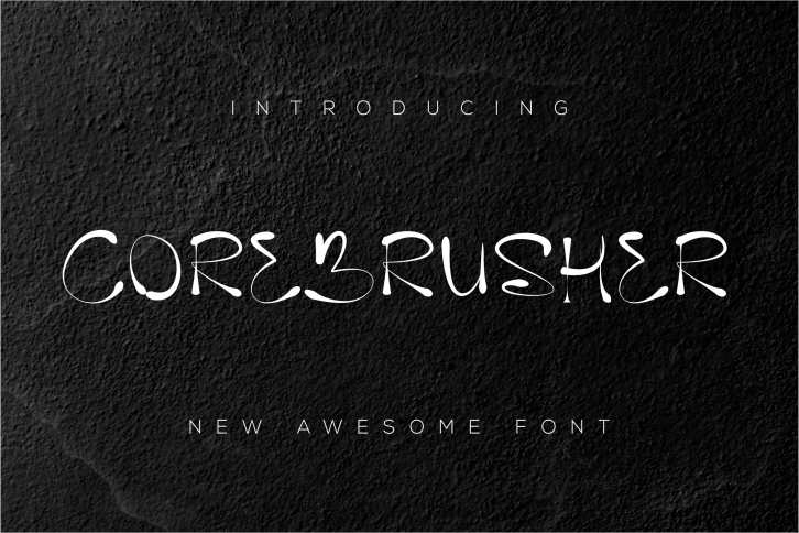 Corebrusher Font Download