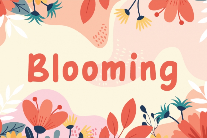 Blooming Font Download