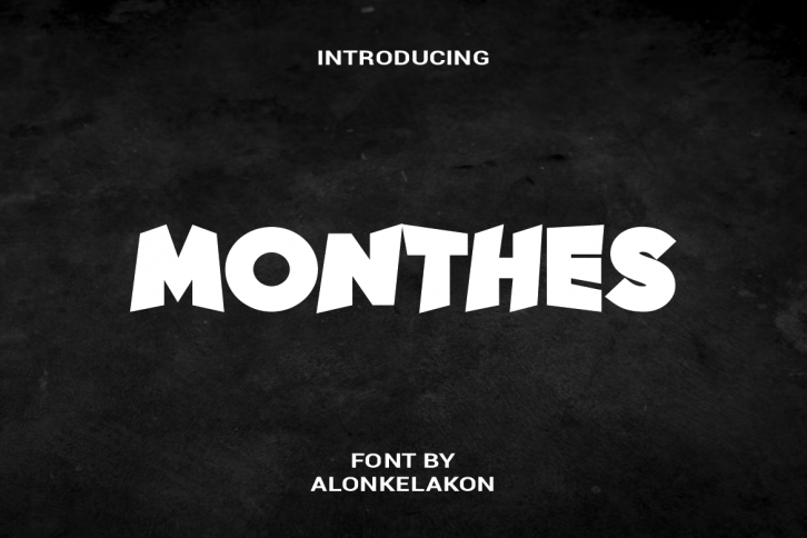 Monthes Font Download