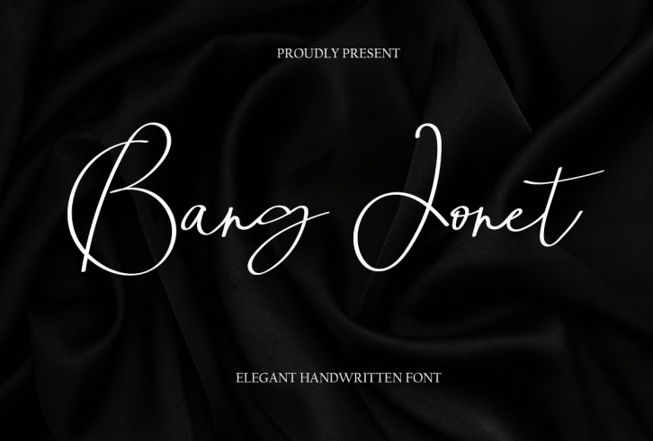 Bang Jonet Font Download