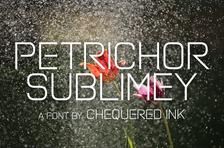 Petrichor Sublimey Font Download