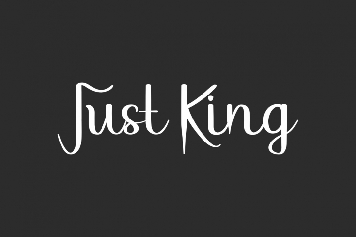 Just King Font Download