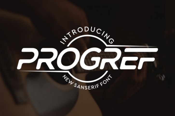 Progref Font Download