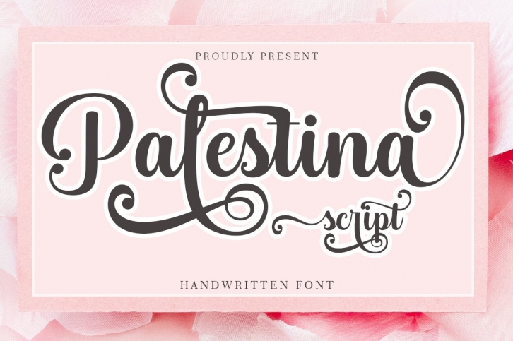 Palestina Script Font Download