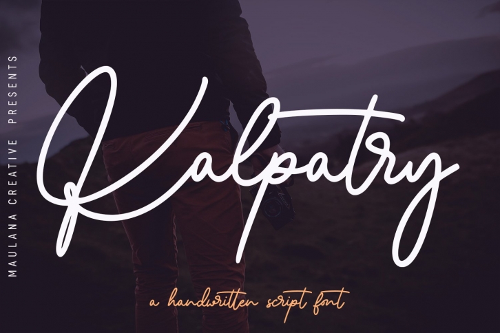 Kalpatry Signature Script Font Download