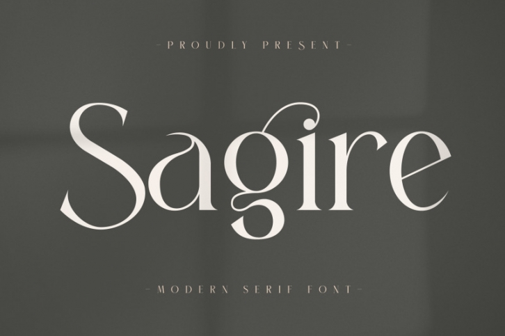 Sagire Typeface Font Download