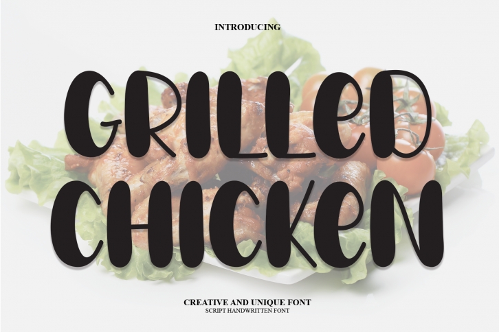 Grilled Chicken Font Download