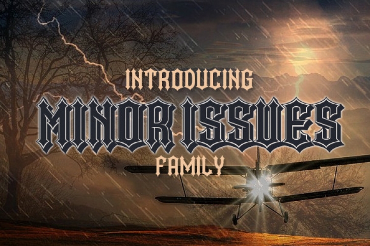 Minor Issues Font Download