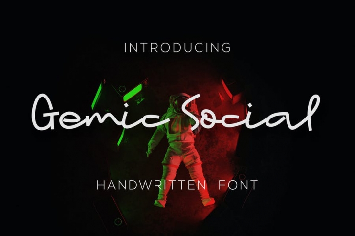 Gemic Social Font Font Download