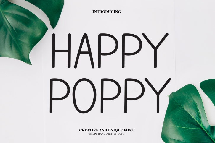 Happy Poppy Font Download
