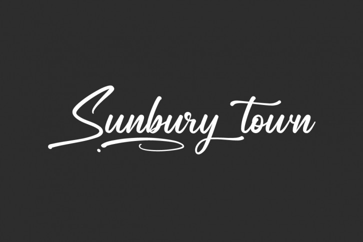 Sunbury Town Font Download