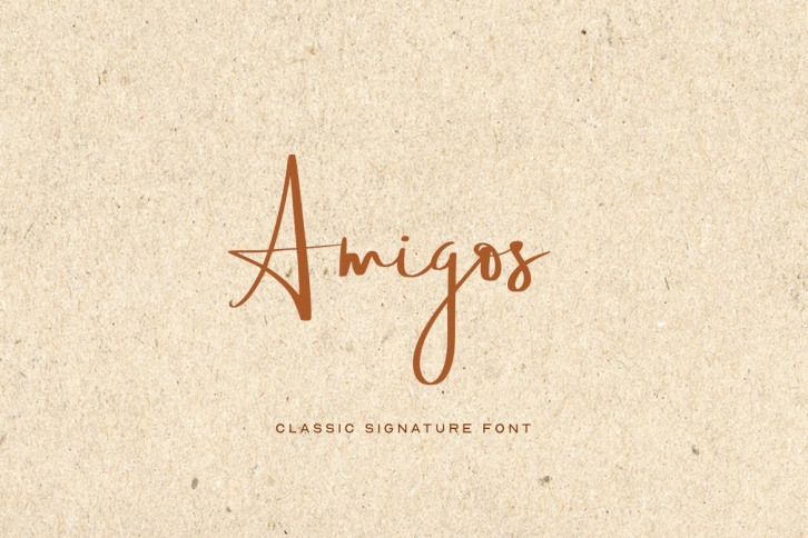 Amigos Font Download