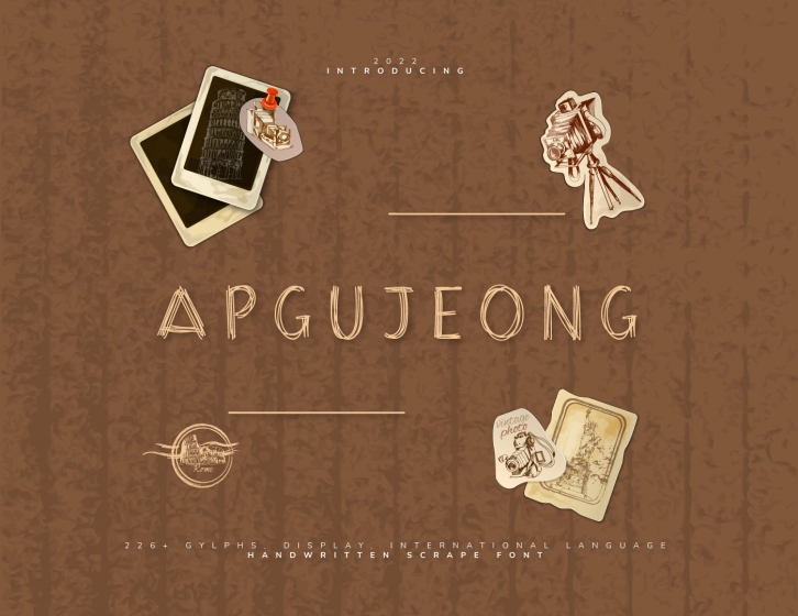 Apgujeong Display Font Download