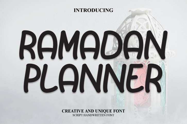 Ramadan Planner Font Download