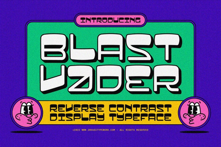 Blastvader Font Download