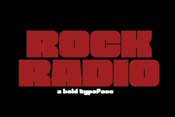 Rock Radio Font Download