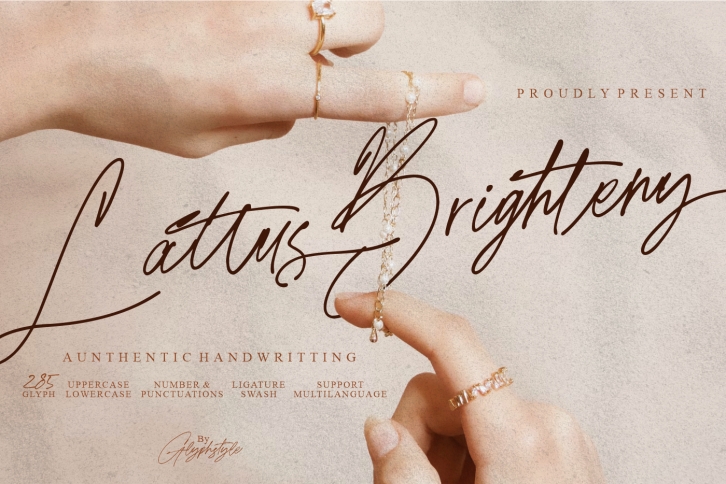 Lattus Brighteny Font Download