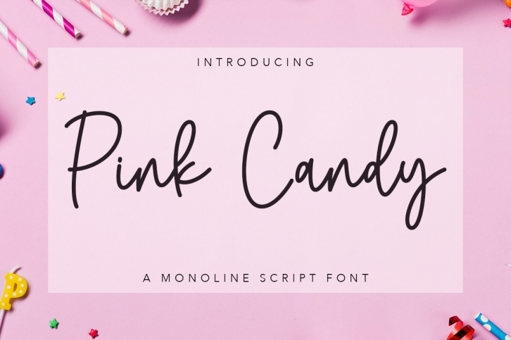 Pink Candy Font Download