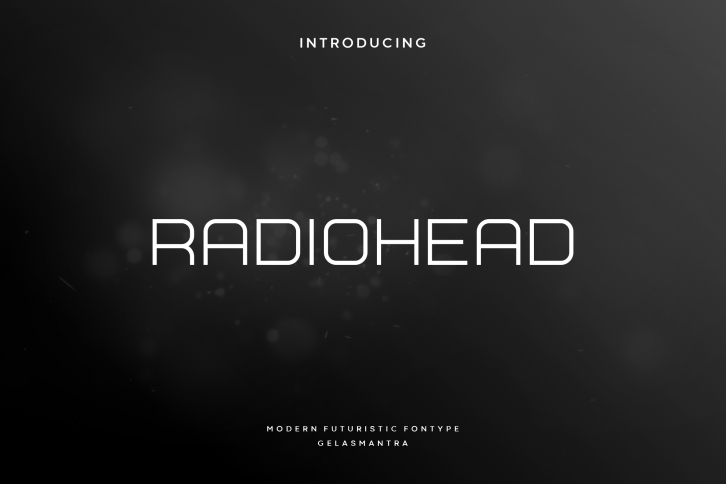 Radiohead Font Download