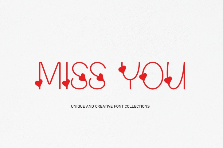 Miss You Font Download