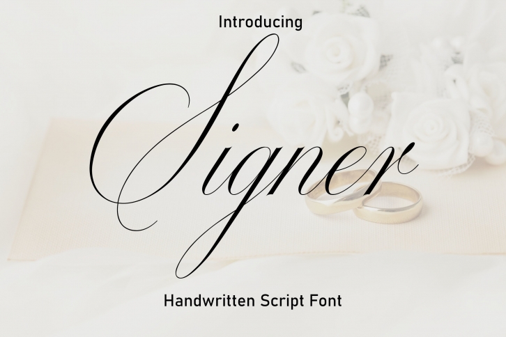 Signer Font Download