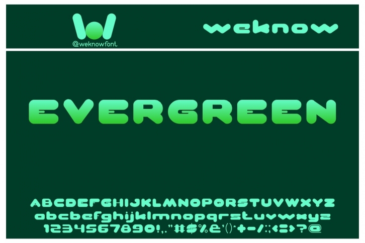 Evergreen Font Download