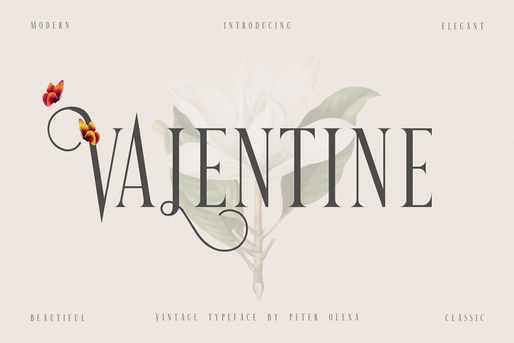 Valentine Vintage Font Download