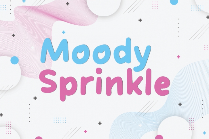 Moody Sprinkle Font Download
