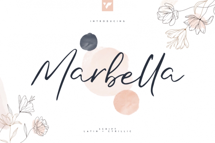 Marbella Script - 3 weights Font Download