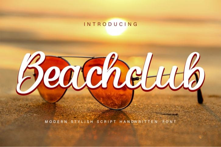 Beachclub Font Download