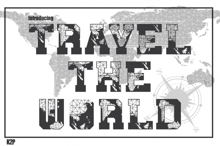 Travel the World Font Download