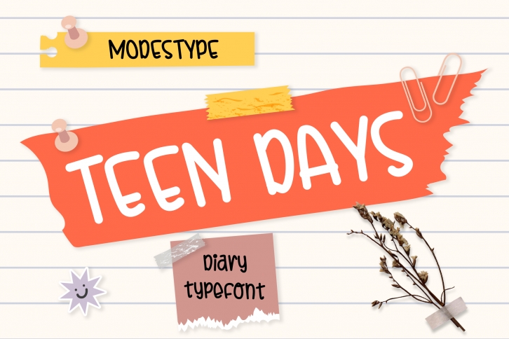 Teen Days Font Download
