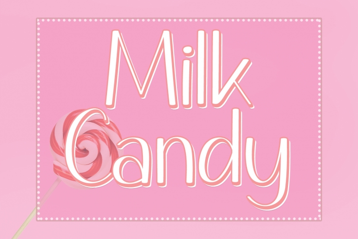Milk Candy Font Download