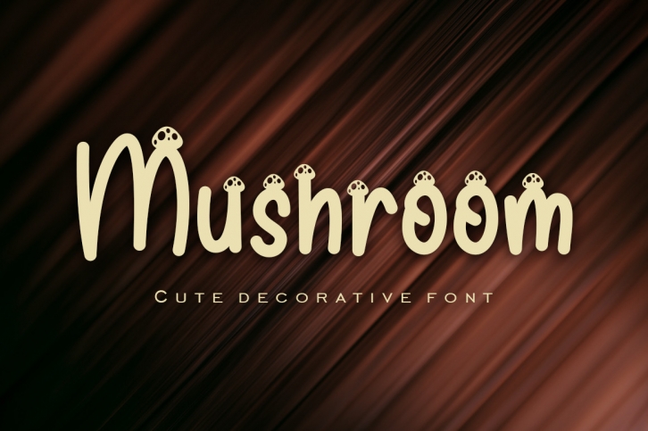 Mushroom Font Download