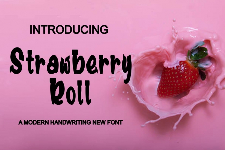 Strawberry Roll Font Download
