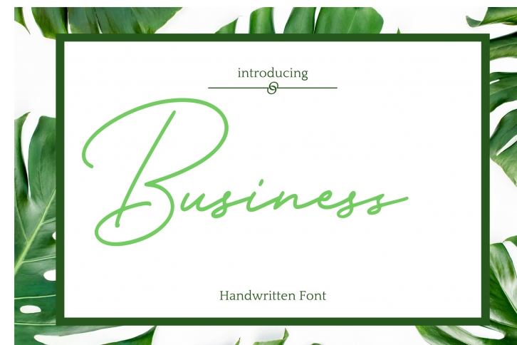 Business Font Download
