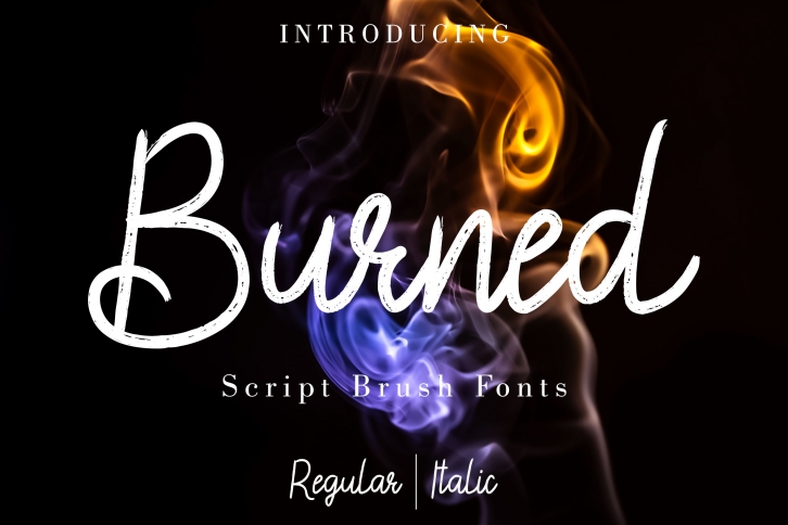 Burned Font Download