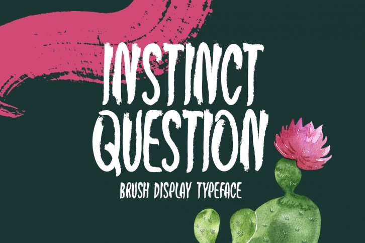 Instinct Question Font Download