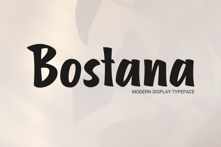 Bostana Font Download