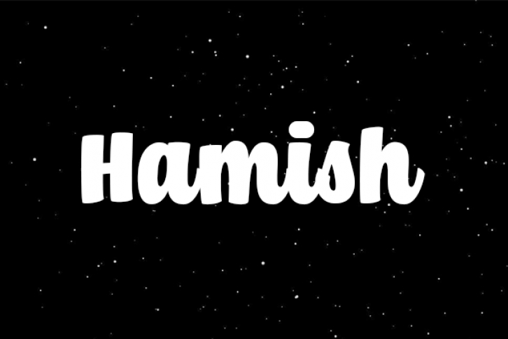 Hamish Font Download