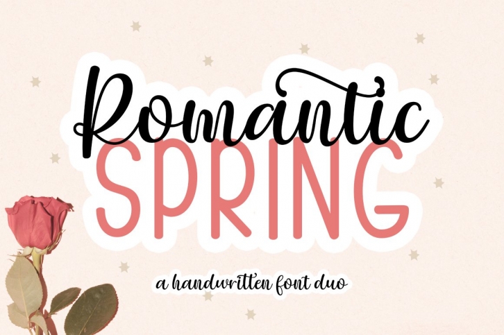 Romantic Spring Font Download