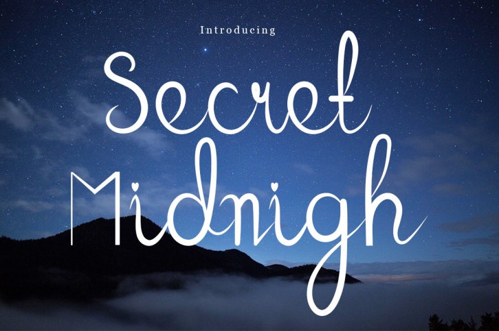 Secret Midnigh Font Download