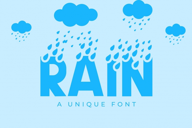 Rain Font Download